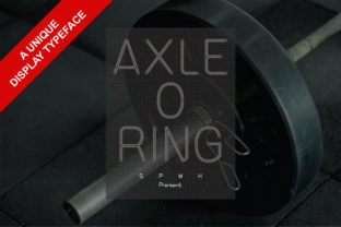 Axle O Ring Font: A Bold Statement for Small Business Branding