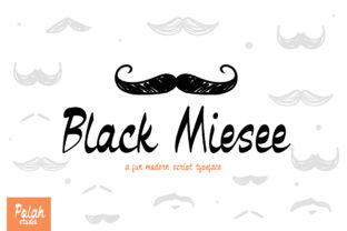 Black Miesee: A Display Font That Commands Attention