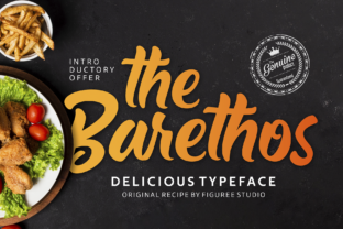 Crafting with The Barethos: A Tasty Display Font for Product Design