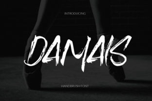 Damais: A Bold Display Font for Modern Digital Branding