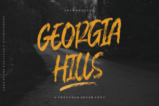 Georgia Hills Font: Elevating Campaign Visuals with Modern Style