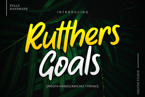 How Rutthers Goals Font Transformed My Café Menu Design