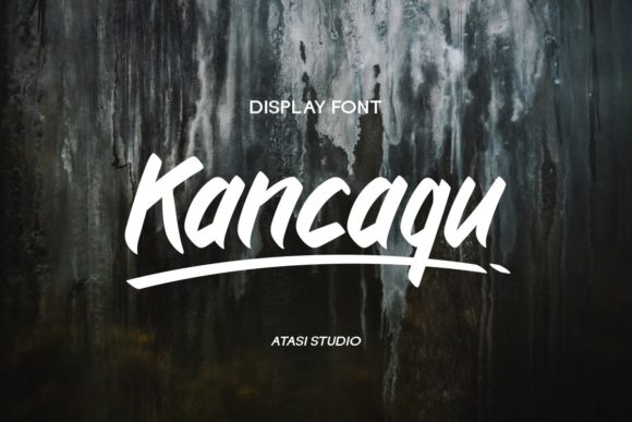 Kancaqu: A Raw Urban Font for Handmade Branding
