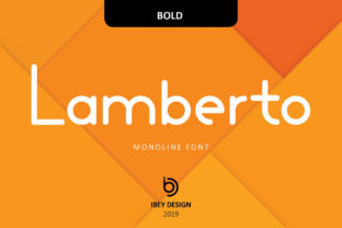 Lamberto Bold: A Modern Editorial Typeface