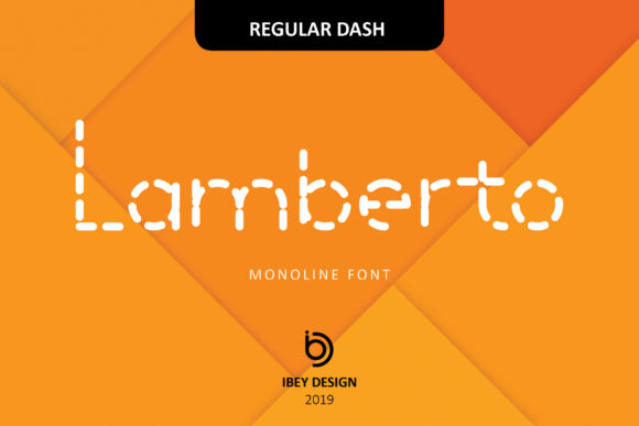 Lamberto Dash: The Bold Display Font for Digital Design