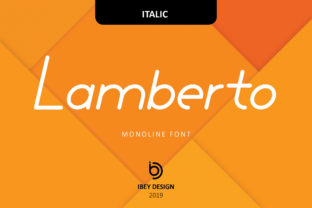Lamberto Italic: A Bold Editorial Font for Modern Publications