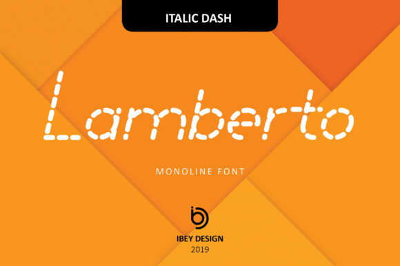 Lamberto Italic Dash: A Display Font for Modern Marketing