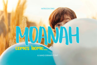 Moanah: A Bold Display Font for Building Brand Recognition