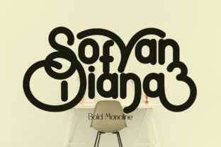 Sofyan Diana: The Bold Monoline Display Font for Digital Design