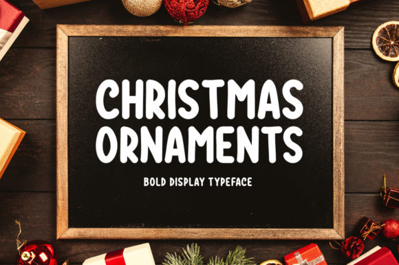 The Christmas Ornaments Font: A Maker's Toolkit for the Holidays