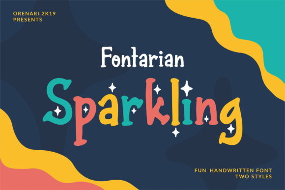 The Creative Spark of Fontarian Sparkling: A Maker's Favorite Typeface
