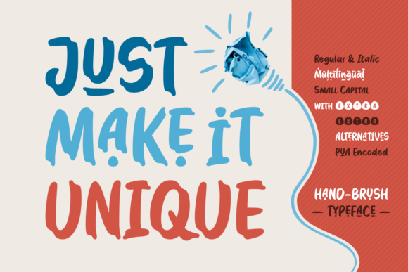 The Just Make It Unique Font: A Crafter's Essential Tool