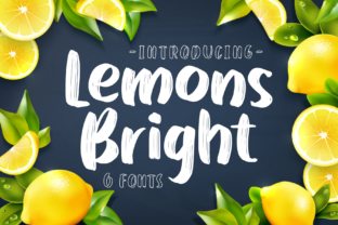 The Lemons Bright Font: A Sweet Style for Your Creative Business