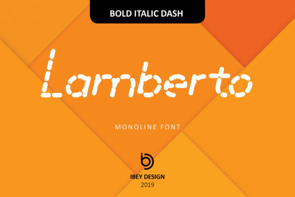 Using Lamberto Bold Italic Dash for Impactful Brand Identity