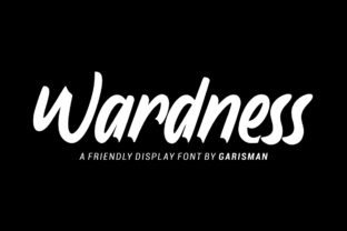 Wardness: A Display Font for Digital Impact