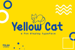 Yellow Cat: A Display Font with Feline Grace and Fierce Personality